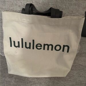 lululemon athletica Cream Tote Bag